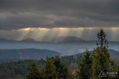 Landszaft z Wielkiej Raczy na południe (Mała Fatra)
