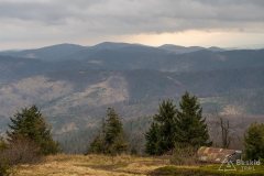 Landszaft z Wielkiej Raczy na wschód