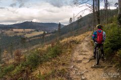 Na czerwonym szlaku z Wielkiej Raczy na Przegibek