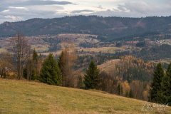 Zjazd z Muńcoła zielonym szlakiem do Ujsół