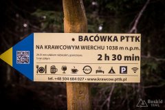 Gościnne schronisko na Krawcowym Wierchu - jak widać - moc udogodnień :)