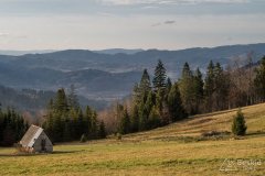 Widok z Hali Boraczej na południowy-zachód