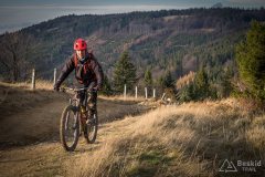 Podjazd z Hali Boraczej na Halę Cukiernica