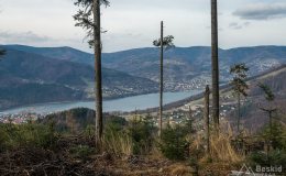 Okolice Przełęczy Cisowej - Jezioro Międzybrodzkie