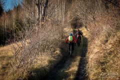 Bezszklakowy podjazd z Zawoi na Kolędówki