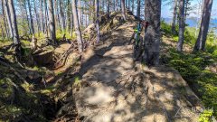 Czerwony szlak ze Skrzycznego do Buczkowic