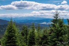 Panorama z Hali Rysianka na  Tatry