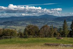 Panorama spod Ostrego