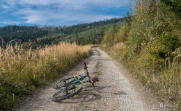 Na szlaku rowerowym ponad Kamesznicą