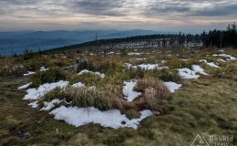 Widok z Baraniej Góry na południe