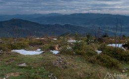 Widok z Baraniej Góry na wschód
