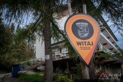 Przy schronisku na Przysłopie pod Baranią Górą