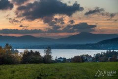 Jezioro Żywieckie z Oczkowa