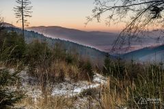 Niebieski szlak z Lachowych Młaków do Bystrej