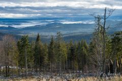 Widok spod Hali Lipowskiej na południe