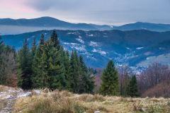 Zjazd niebieskim szlakiem z Kościelca do Czernichowa