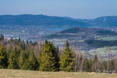 Widok na północ z Hali Magura