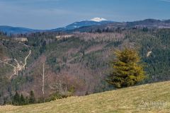 Widok na wschód z Hali Magura