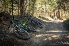 Podjazd pod Ostry Groń