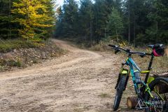 Początek podjazdu z Węgierskiej Górki - ul. Stroma