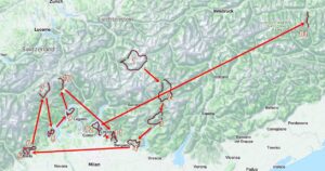 Ogólna mapa lokalizacji naszych tras